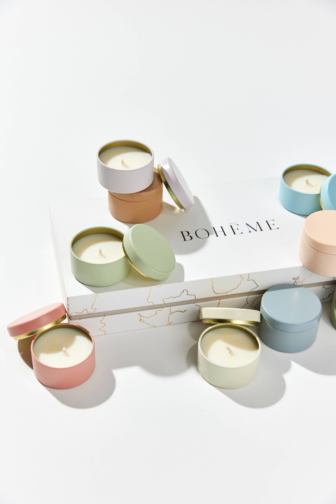 Boheme Fragrances - Wanderlust Discovery Candle Set by Boheme - The Look and Co