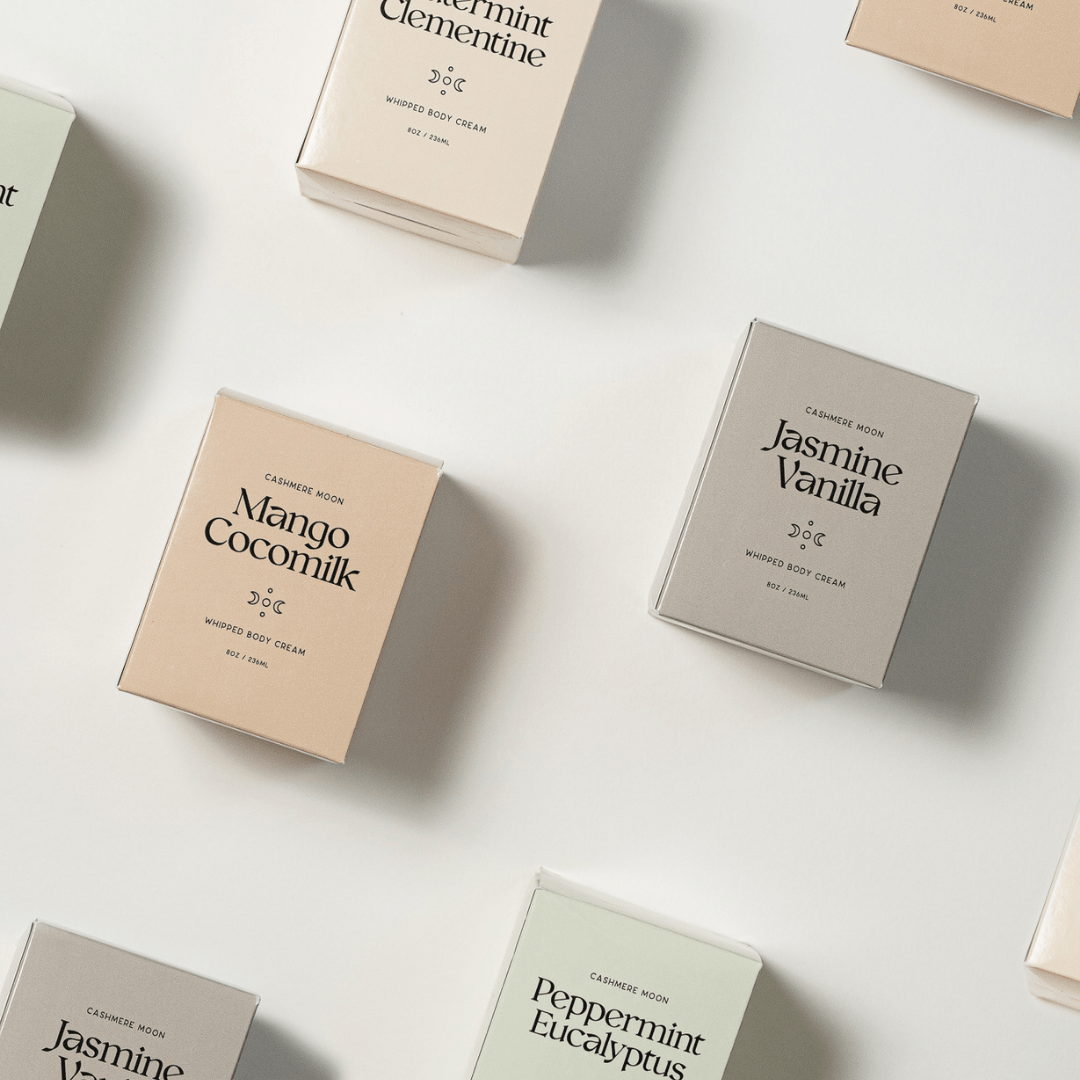 Cashmere Moon - Jasmine Vanilla Whipped Body Cream - The Look and Co