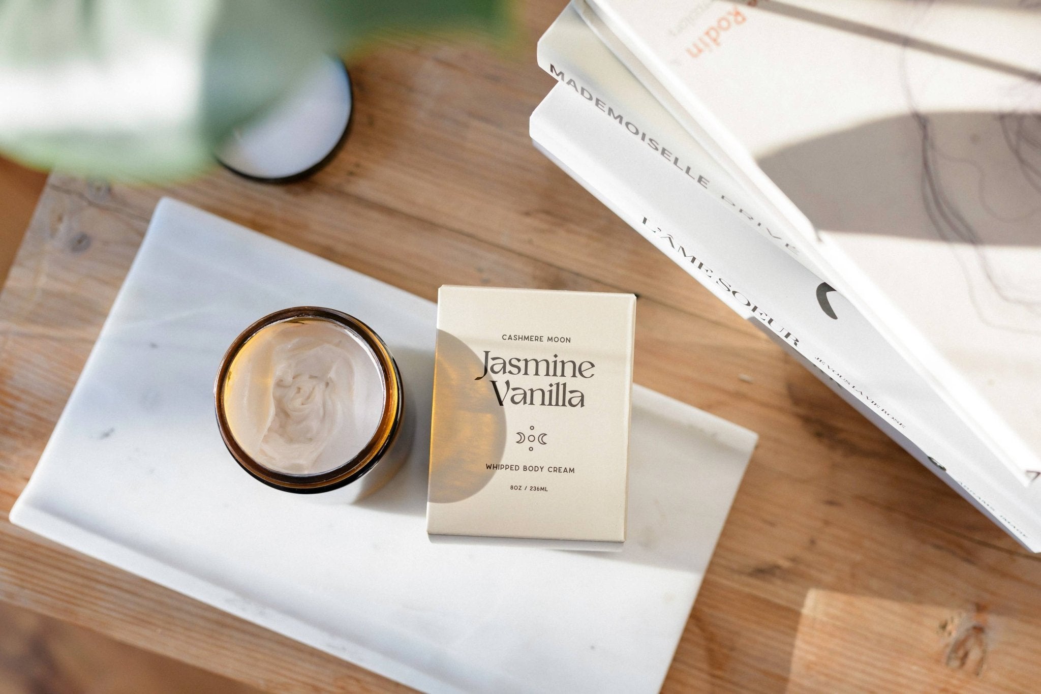 Cashmere Moon - Jasmine Vanilla Whipped Body Cream - The Look and Co