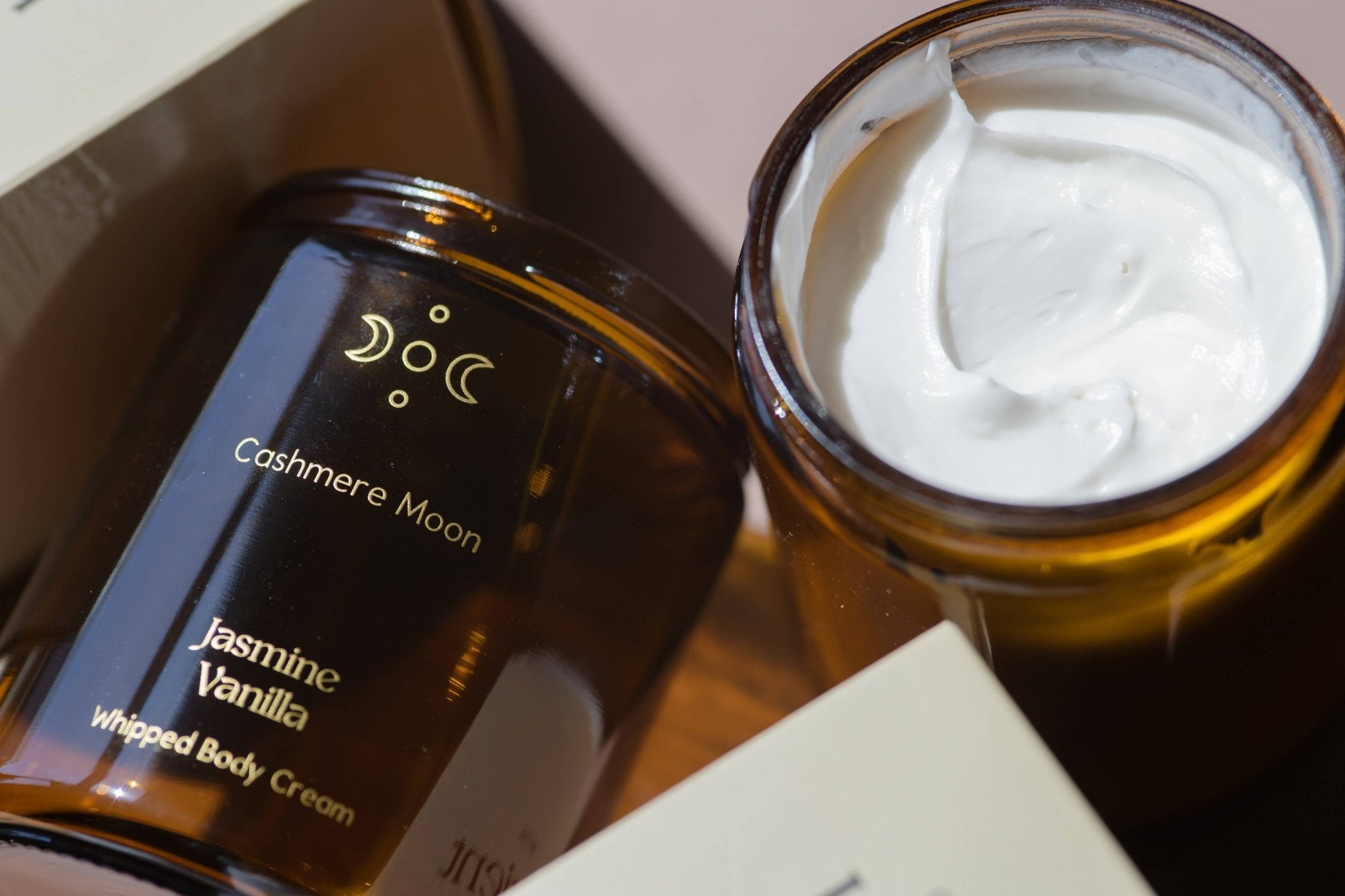 Cashmere Moon - Jasmine Vanilla Whipped Body Cream - The Look and Co
