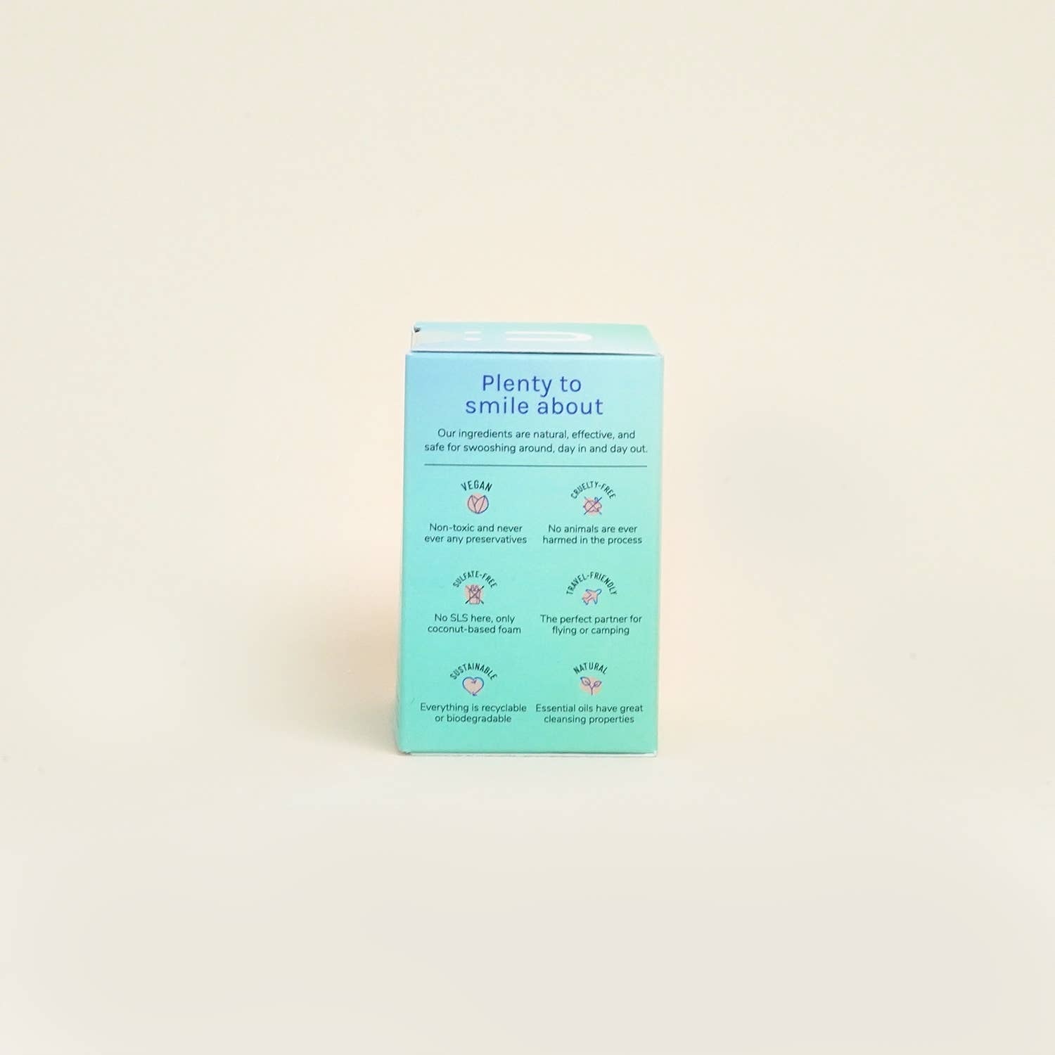 Huppy - Fluoride - Free Toothpaste Tablets | Peppermint | - The Look and Co