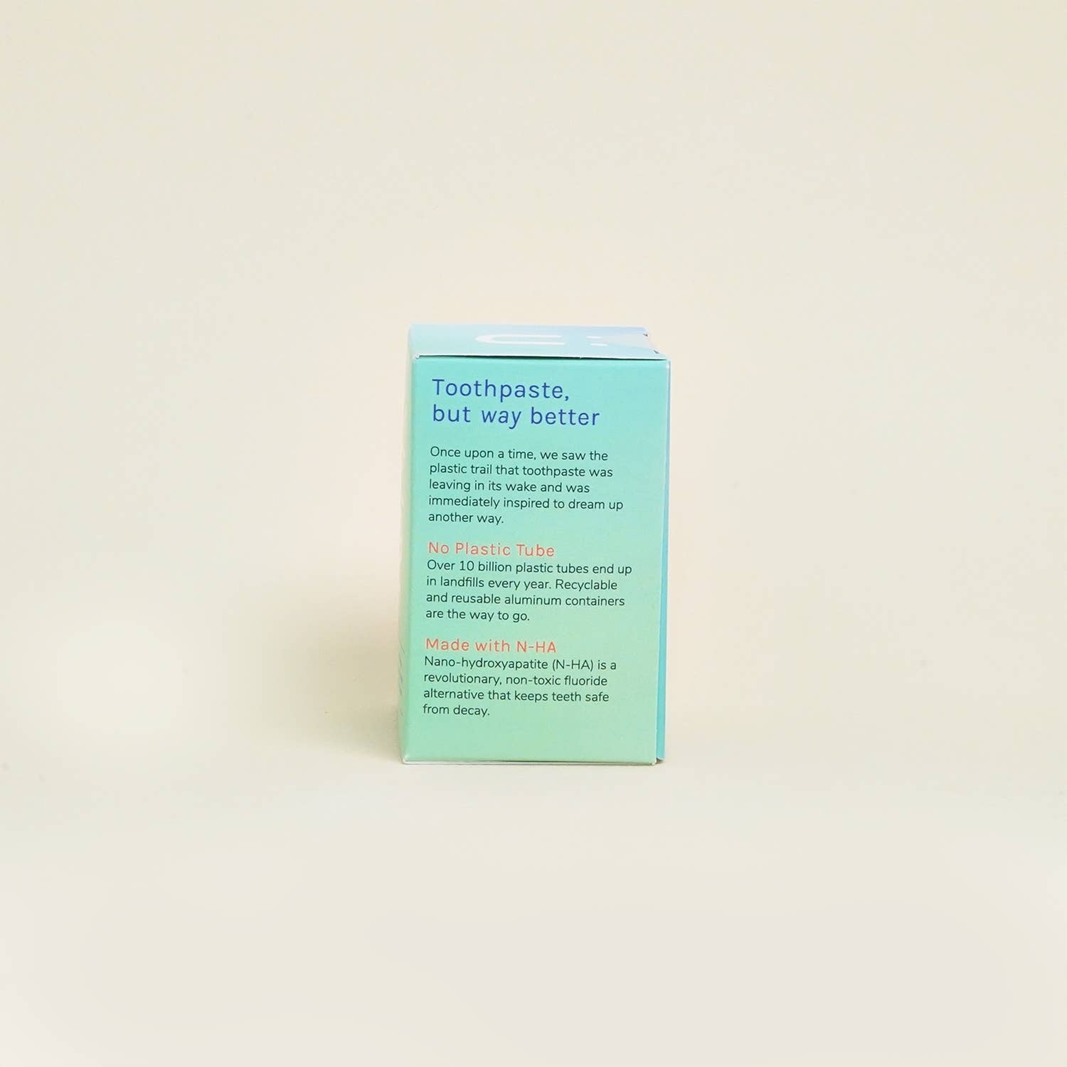 Huppy - Fluoride - Free Toothpaste Tablets | Peppermint | - The Look and Co
