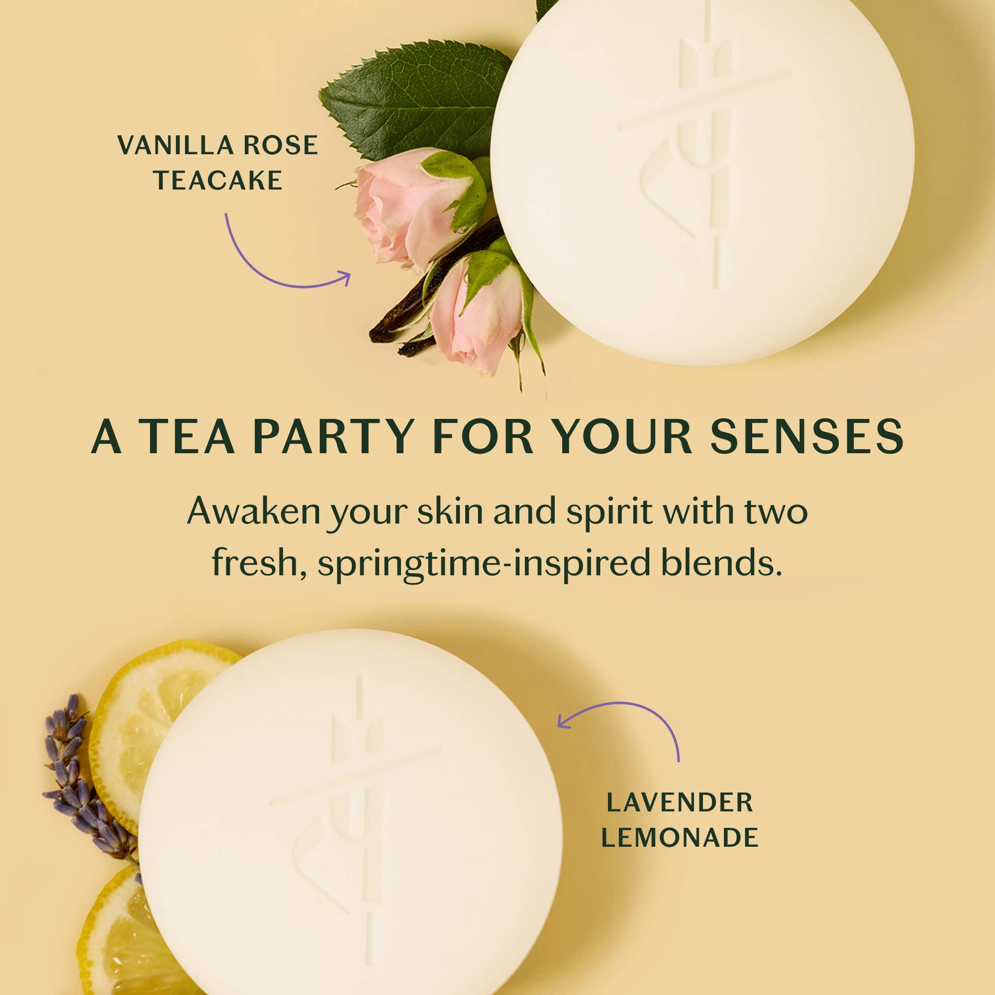 Kate McLeod - Garden Tea Party Limited Edition Body Stone Duo - The Look and Co