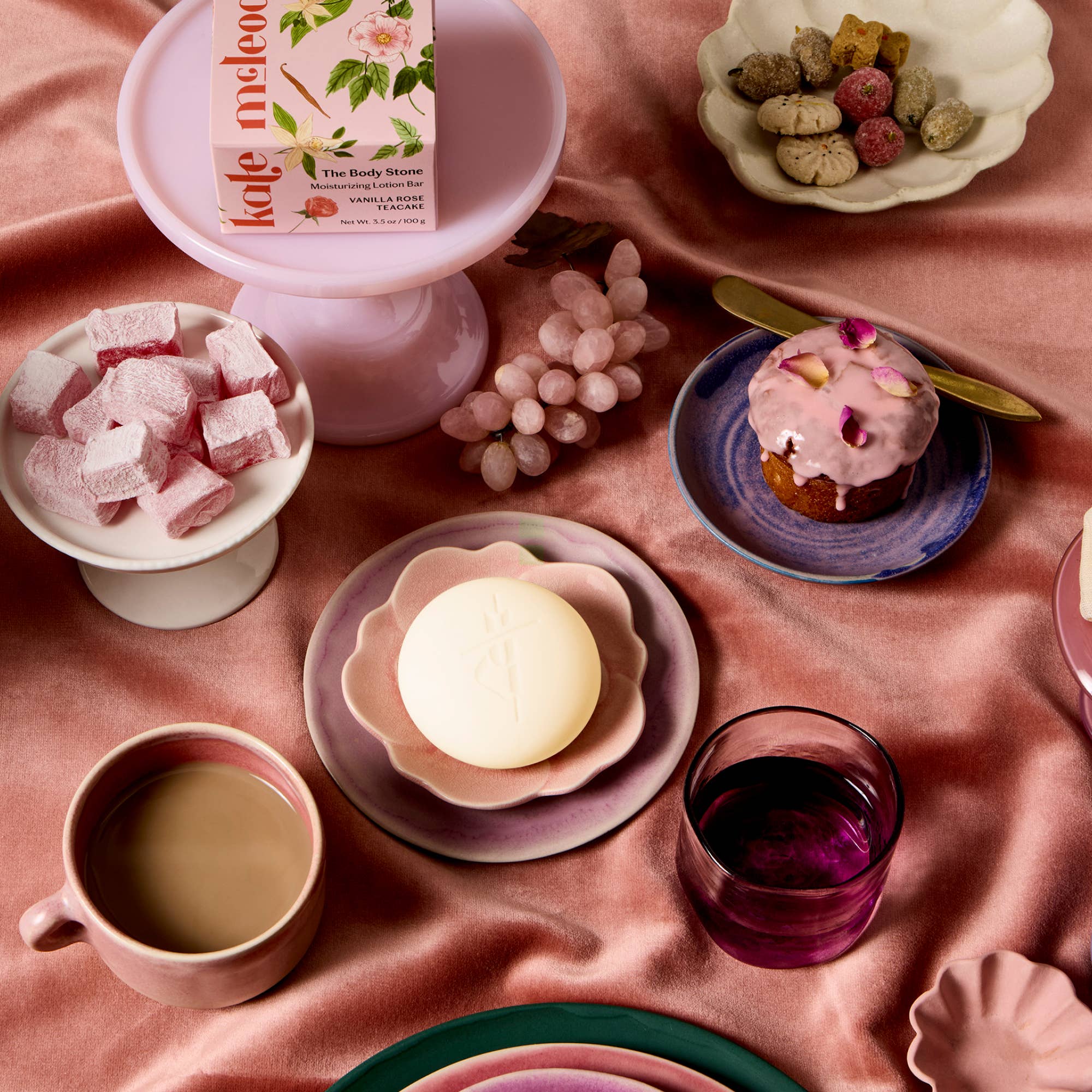 Kate McLeod - Garden Tea Party Limited Edition Body Stone Duo - The Look and Co