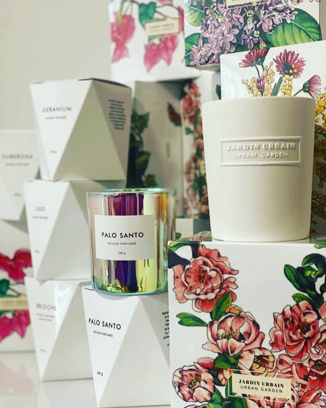 Les Citadines - Palo Santo Scented Candle - The Look and Co