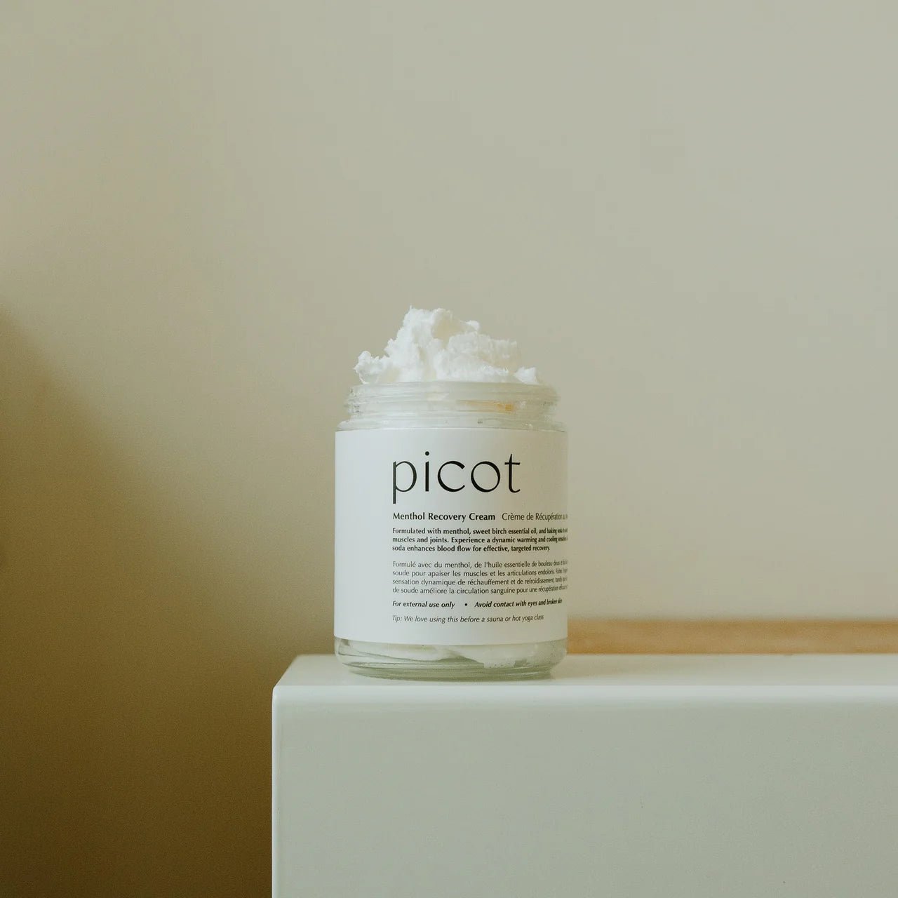 Picot Menthol Recovery Body Cream - The Look and Co