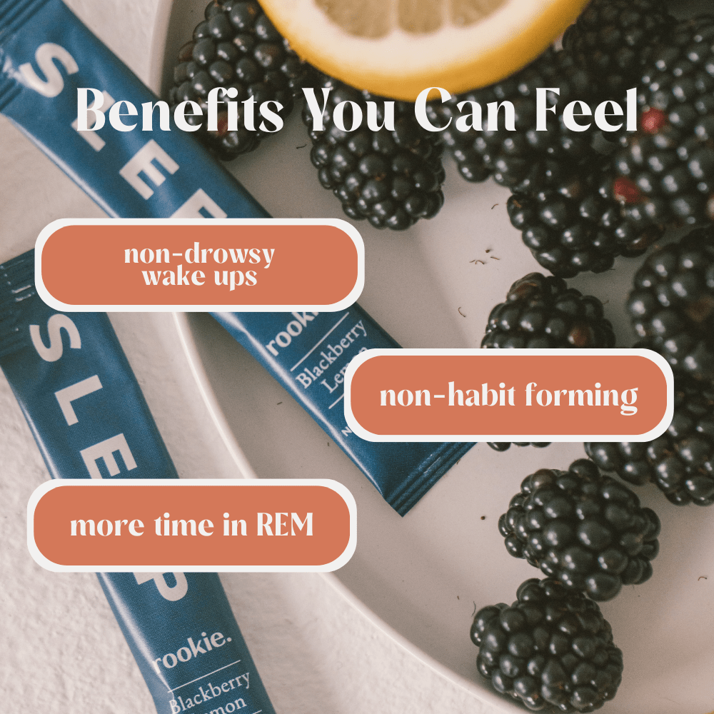 Rookie Wellness - Blackberry Lemon Natural Sleep Aid w/ Magnesium - The Look and Co