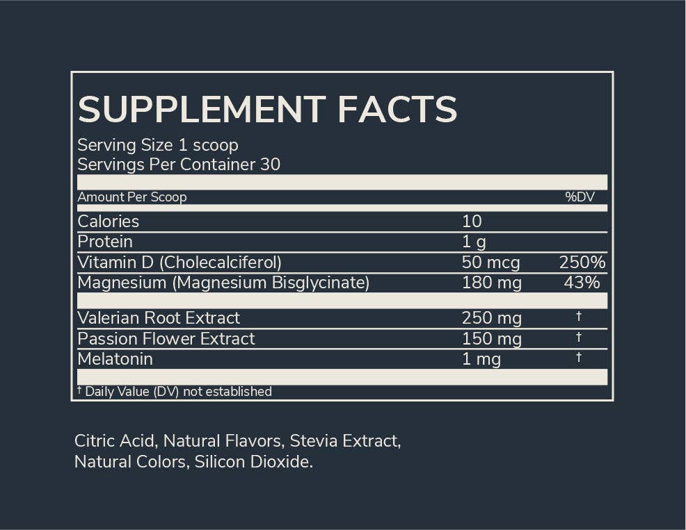 Rookie Wellness - Blackberry Lemon Natural Sleep Aid w/ Magnesium - The Look and Co