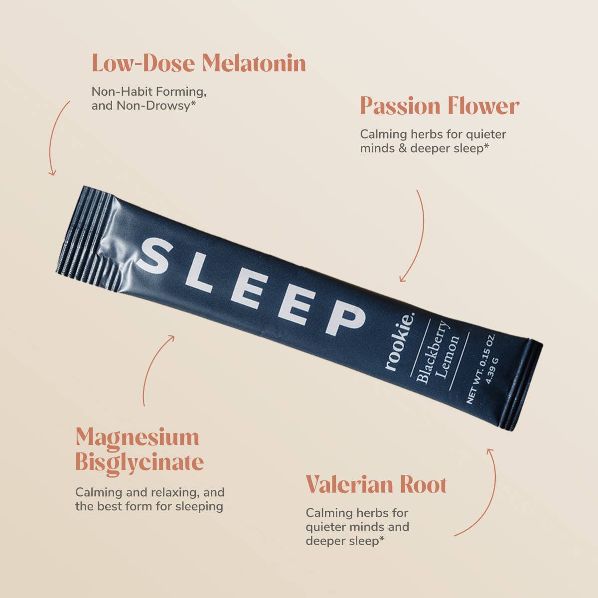 Rookie Wellness - Blackberry Lemon Natural Sleep Aid w/ Magnesium - The Look and Co