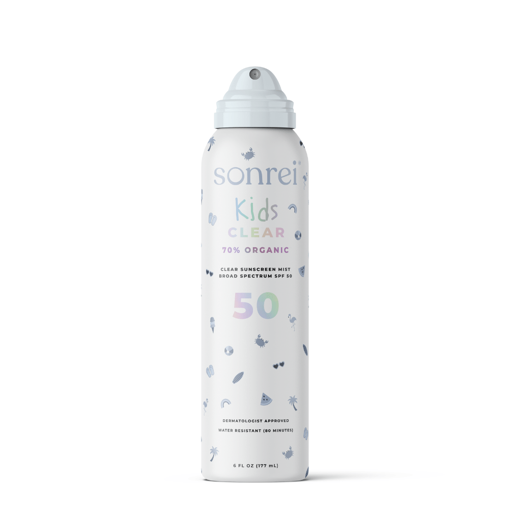 Sonrei - Sonrei Kids Clear Organic Clear Sunscreen Mist SPF 50 - The Look and Co