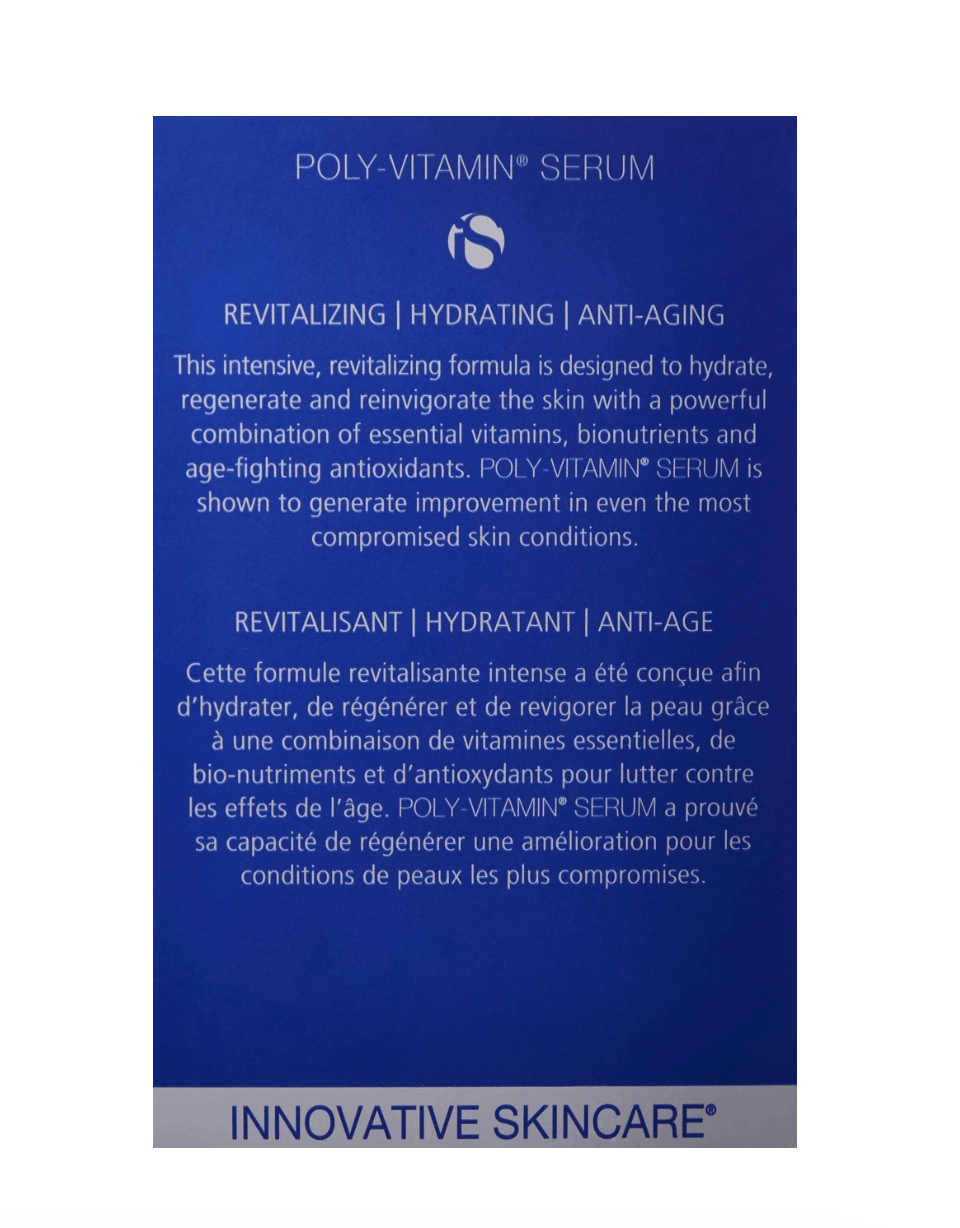 iS Clinical Poly Vitamin Serum .5 oz - The Look and Co
