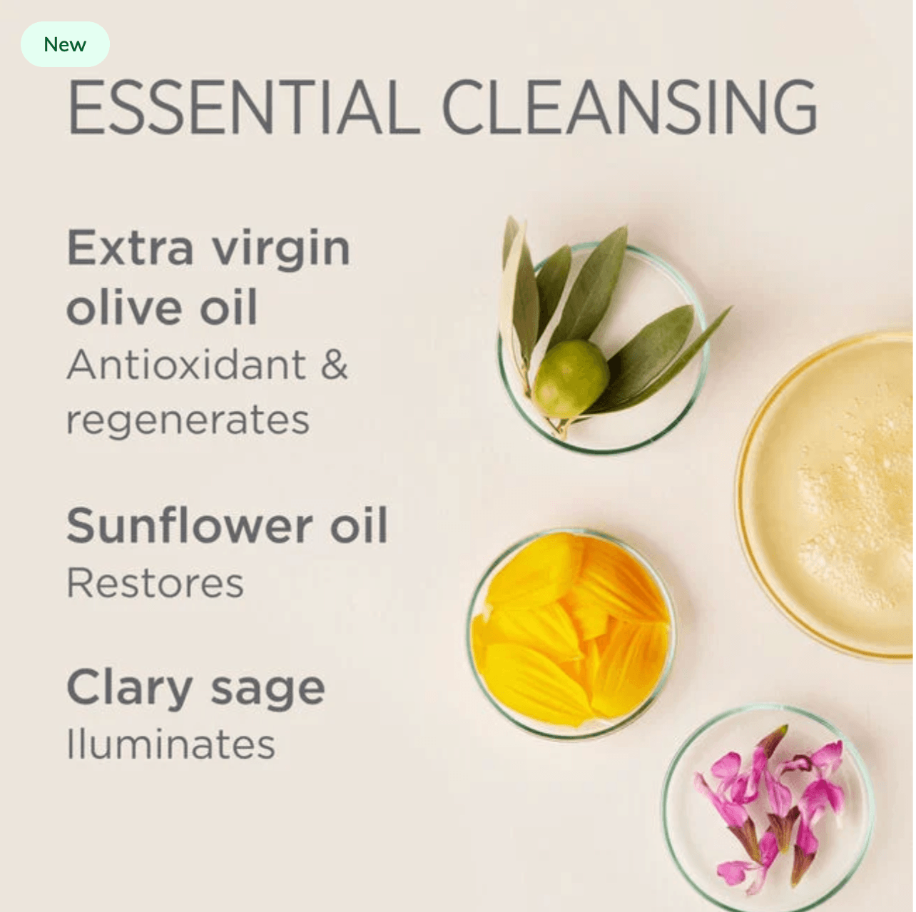 Isdin Essential Facial Cleansing oil - The Look and Co