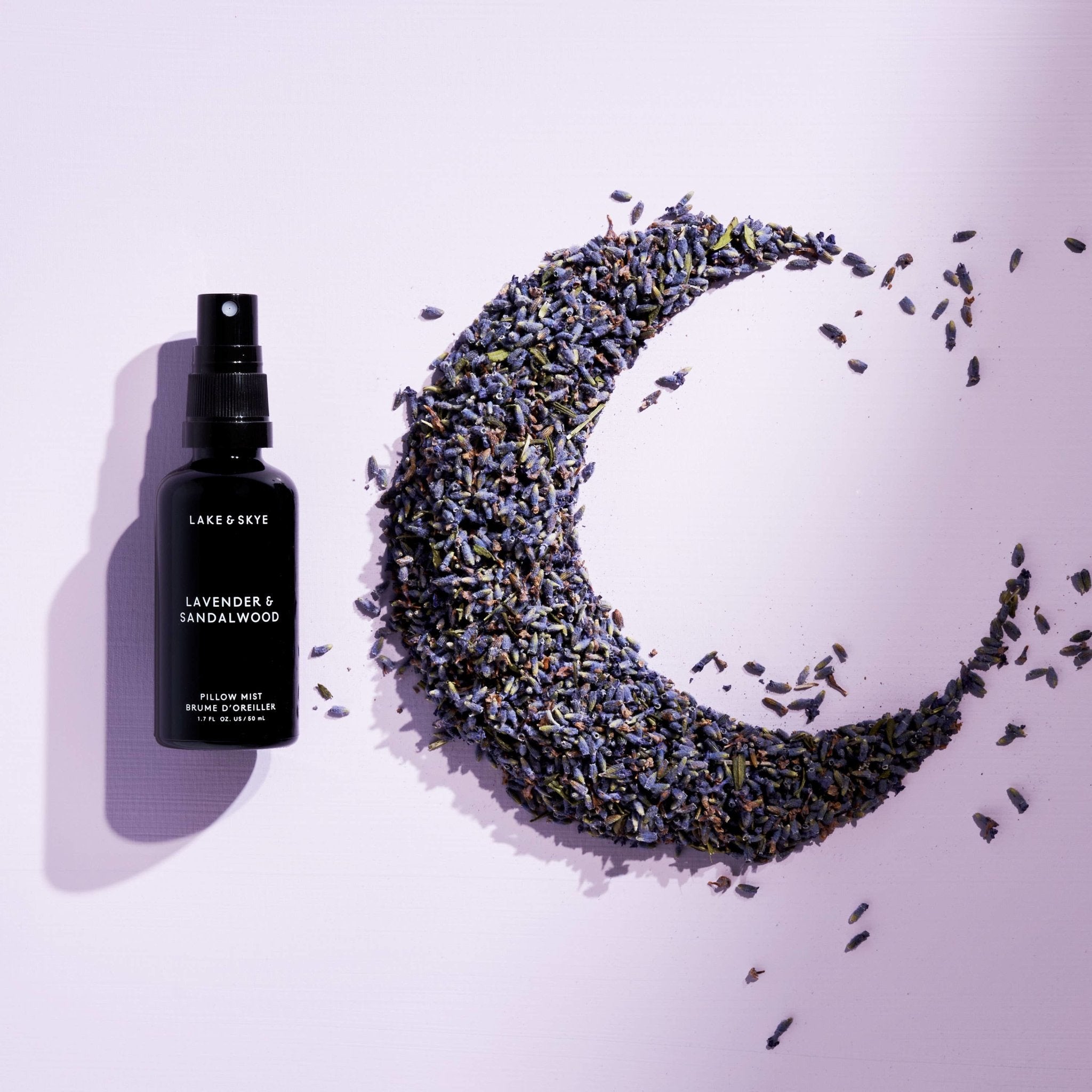 Lake & Skye Lavender & Sandalwood Pillow Mist - The Look and Co