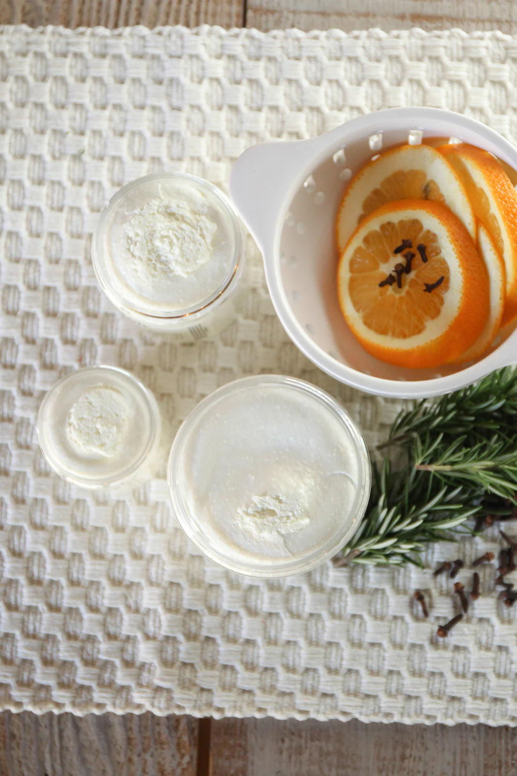 Orange and Clove Whipped Sugar Scrub