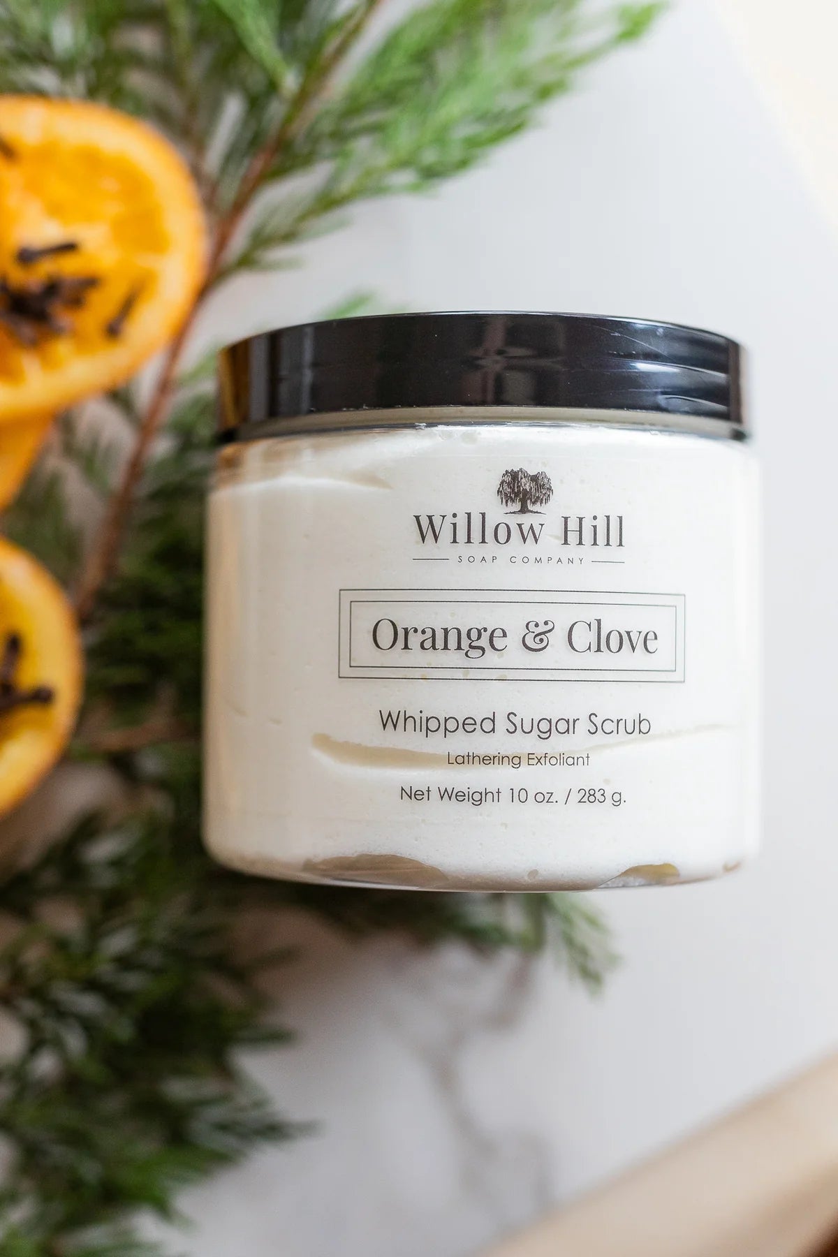 Orange and Clove Whipped Sugar Scrub