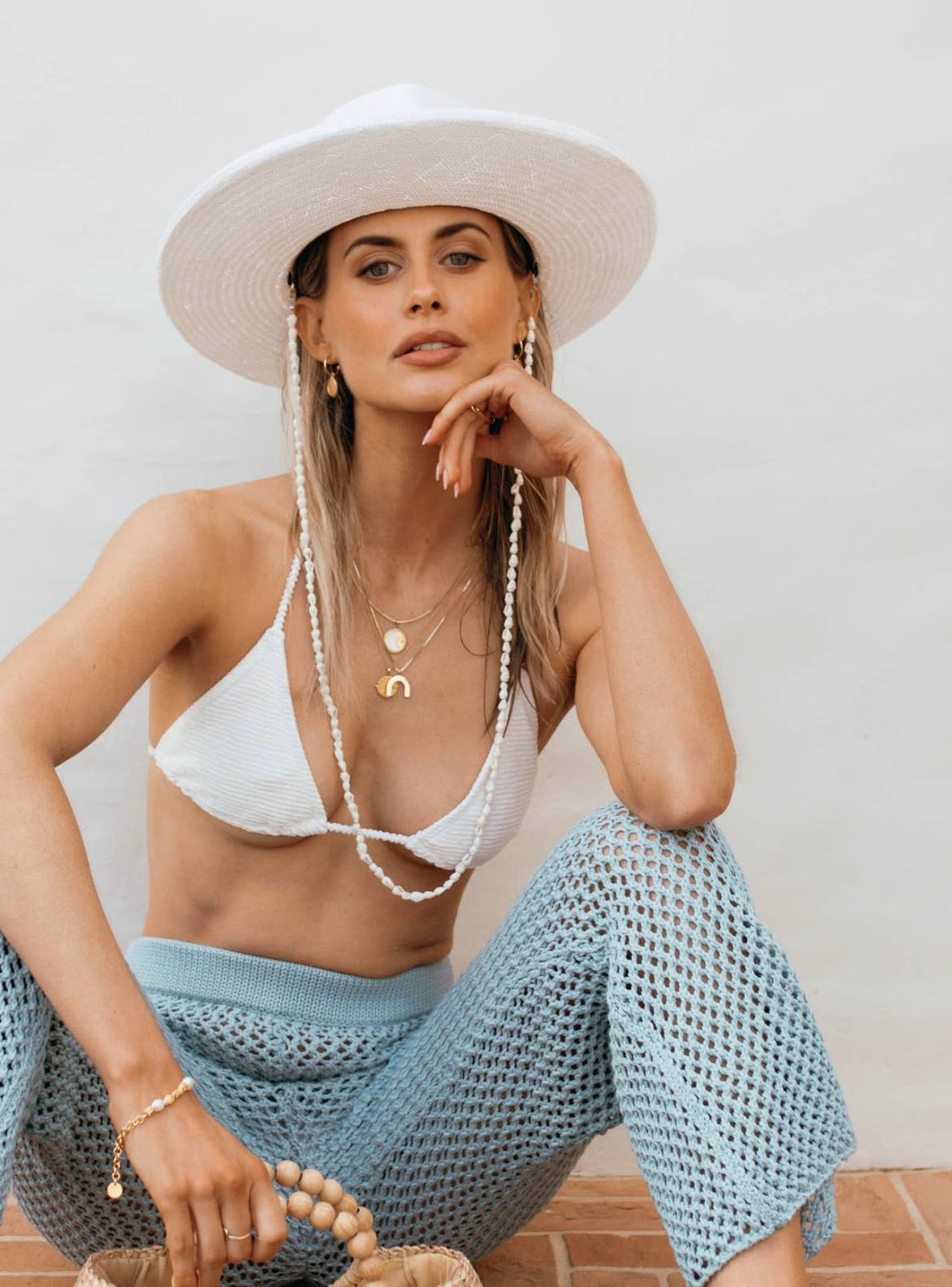 Augustine Hat Co. - Oceana Seashell - Straw Hat - The Look and Co