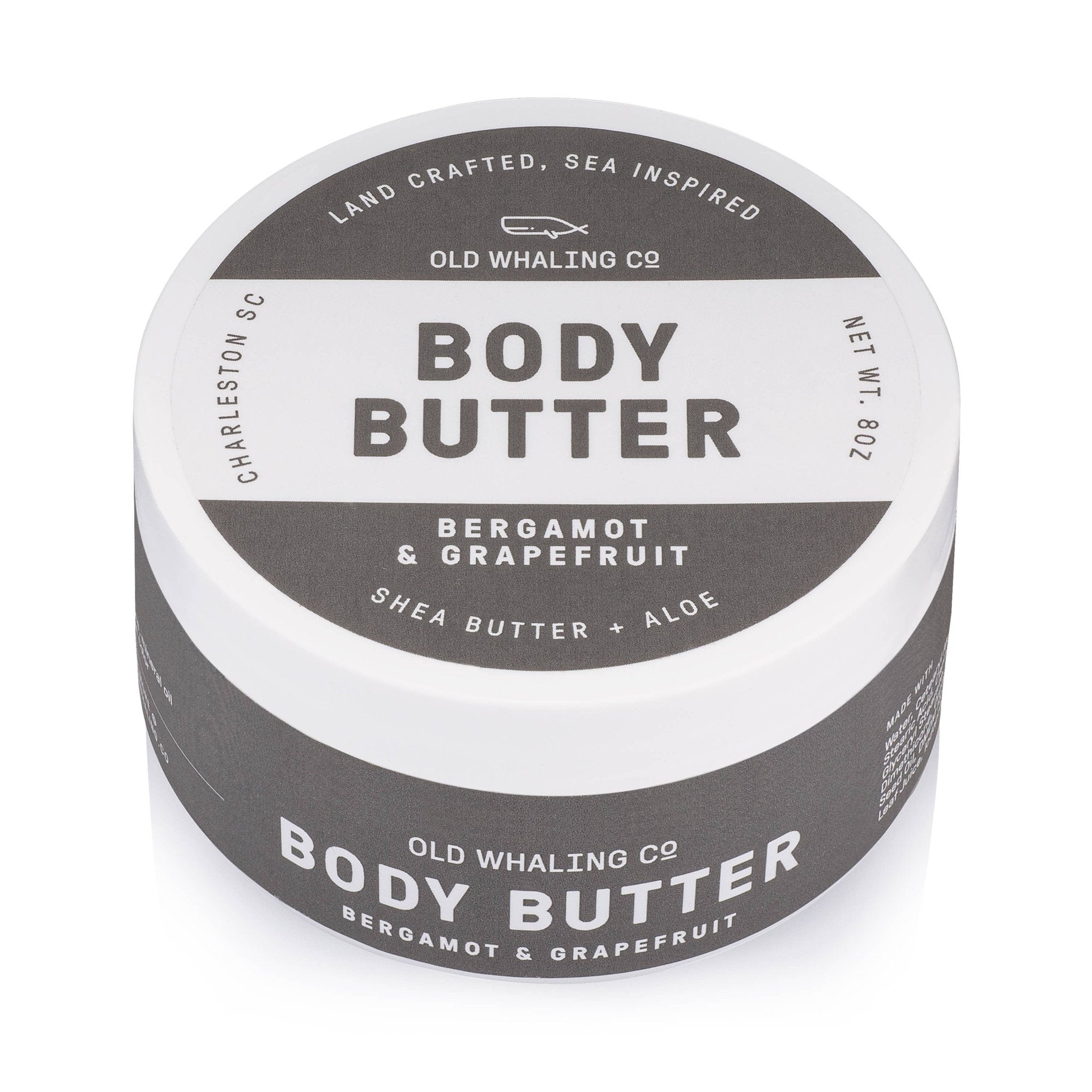 Bergamot &amp; Grapefruit Body Butter (8oz) - The Look and Co