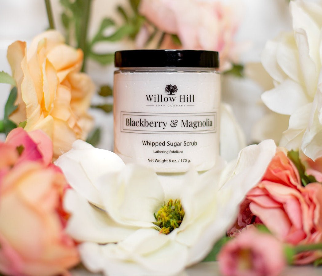 Blackberry &amp; Magnolia Sugar Scrub - The Look and Co