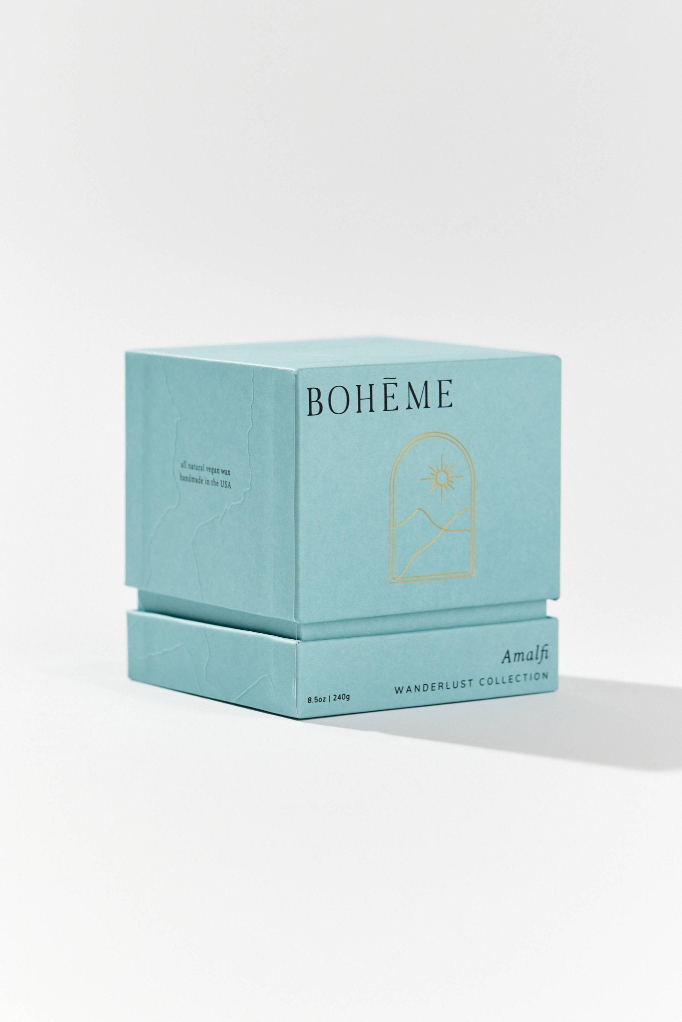 Boheme Fragrances - Amalfi: Soy Scented Candle - The Look and Co