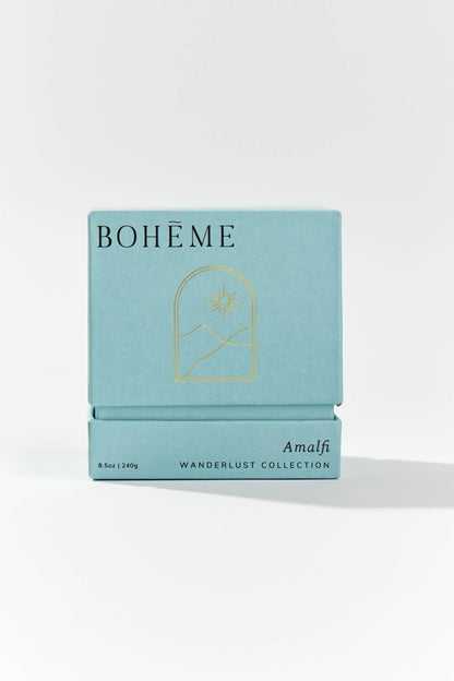 Boheme Fragrances - Amalfi: Soy Scented Candle - The Look and Co