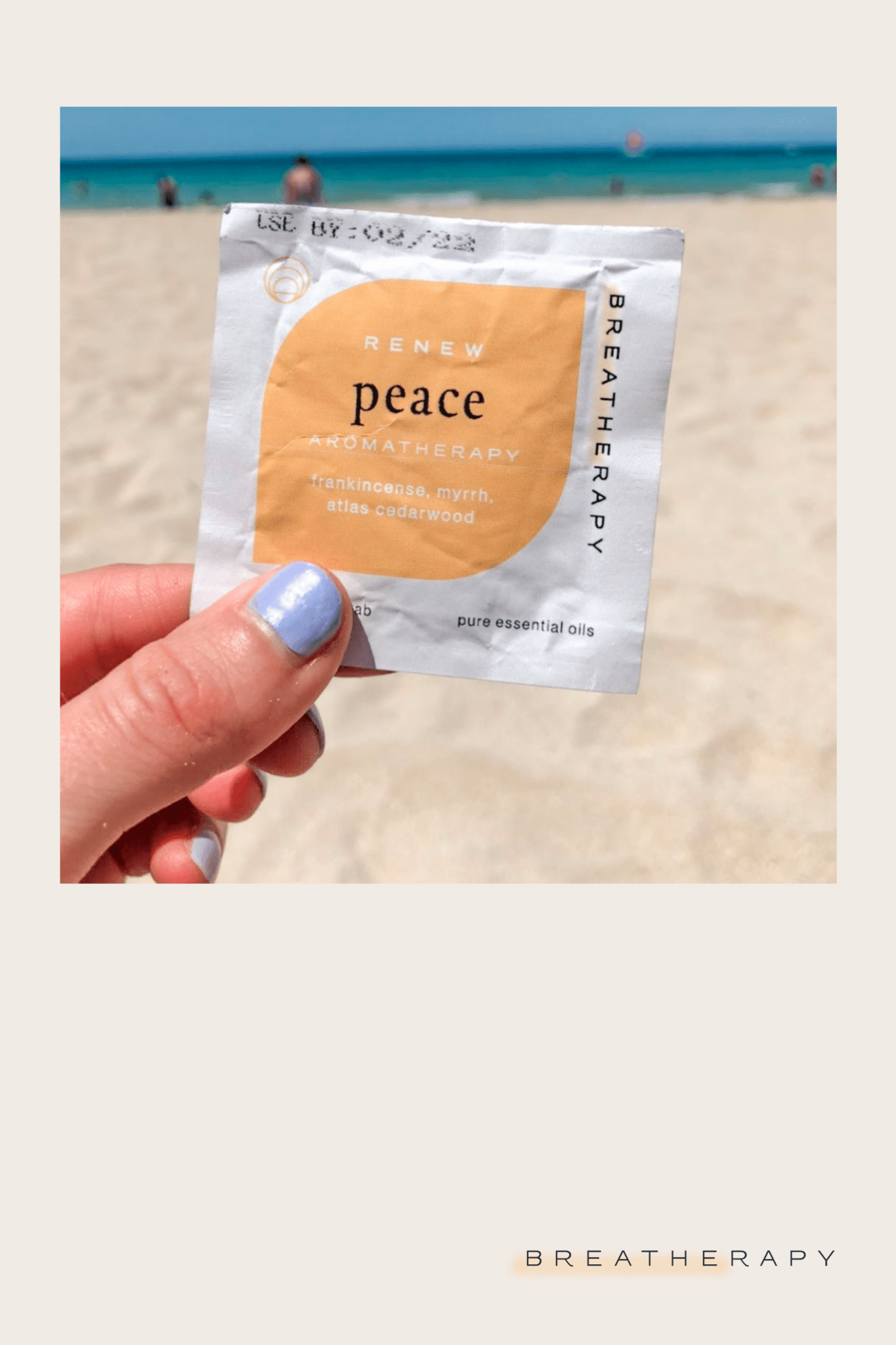 Breatherapy - PEACE Mindfulness Aromatherapy Inhalation Patches - The Look and Co