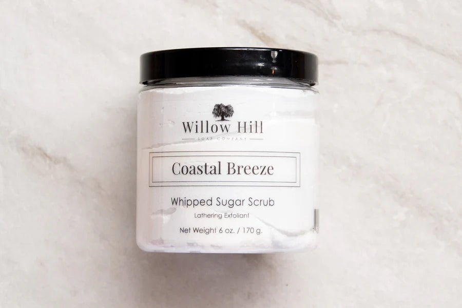 Coastal Breeze Whipped Sugar Scrub - The Look and Co