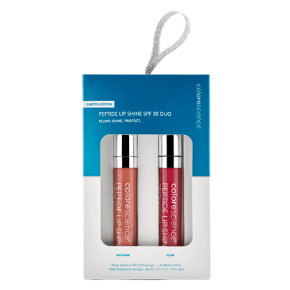 Colorscience Peptide Lip Shine Duo Gift Set - The Look and Co