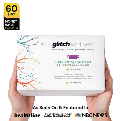 Glitch Wellness - Glitch™ Self Heating Eye Mask - The Look and Co