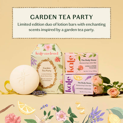 Kate McLeod - Garden Tea Party Limited Edition Body Stone Duo - The Look and Co