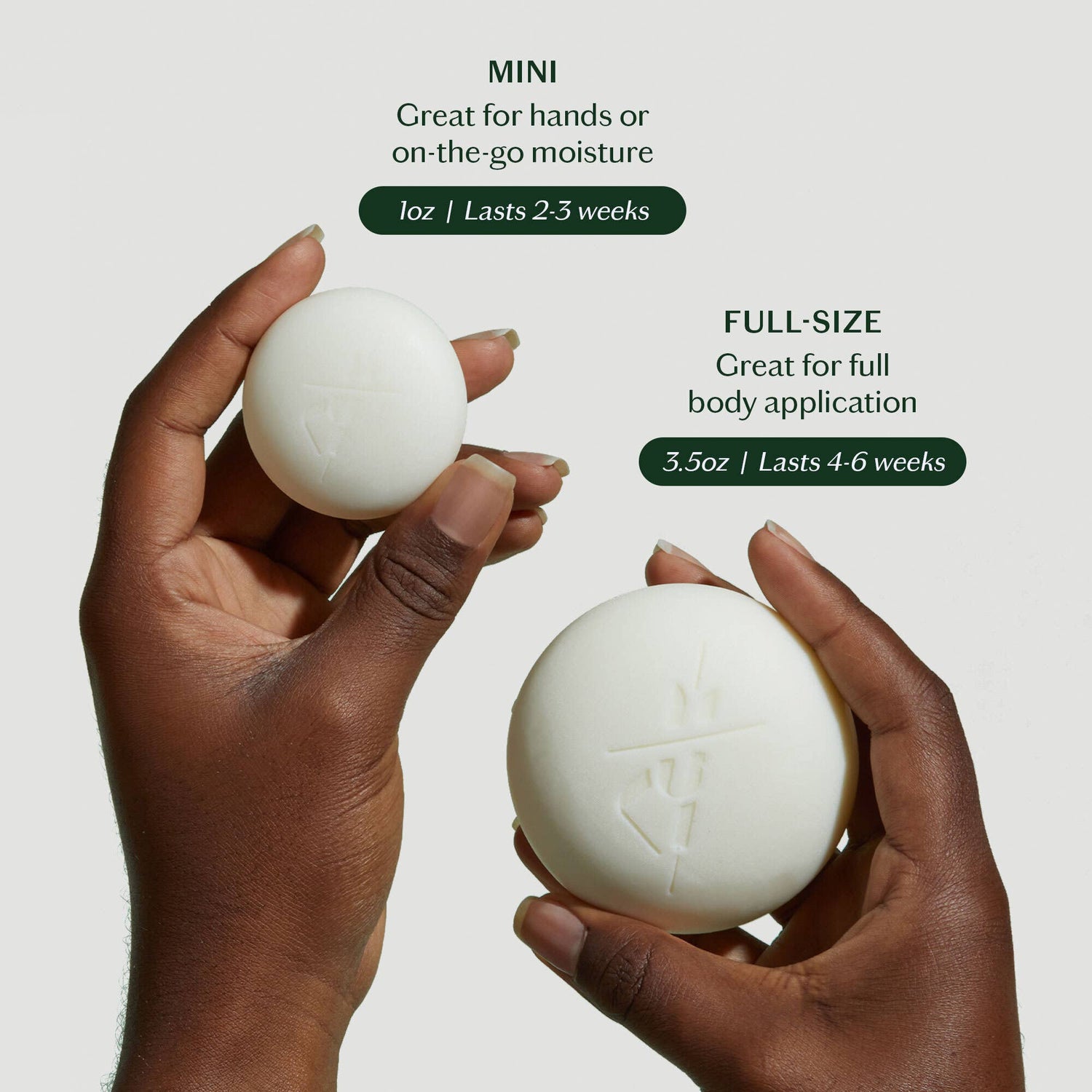 Kate McLeod - Unscented Stone | Deep Moisturizing Lotion Bar - The Look and Co