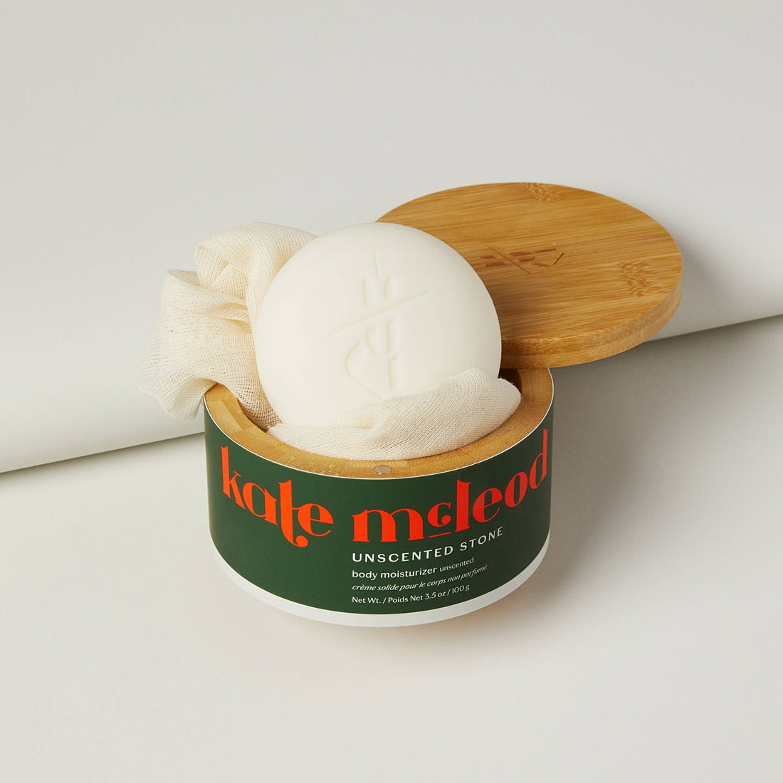 Kate McLeod - Unscented Stone | Deep Moisturizing Lotion Bar - The Look and Co