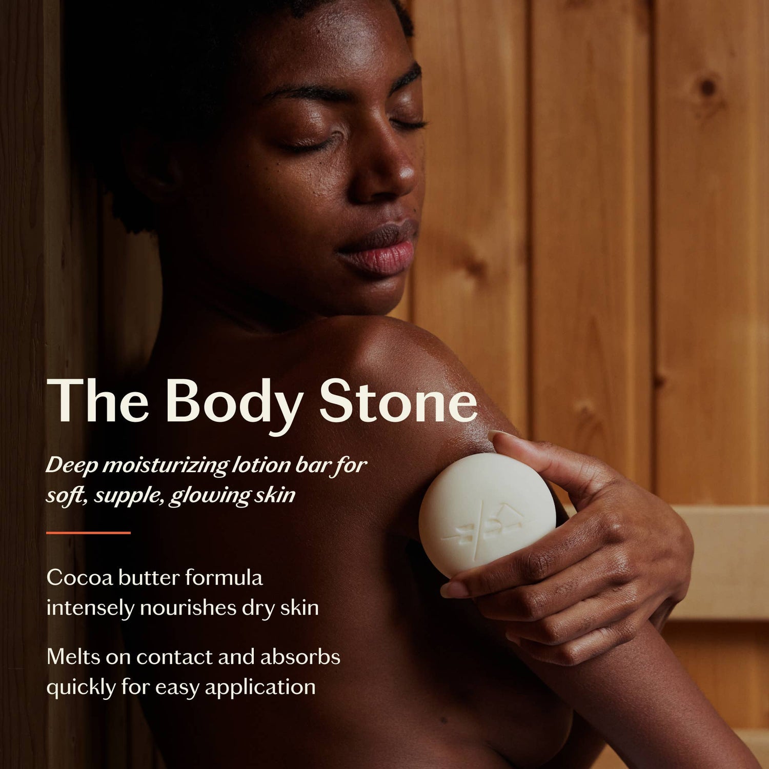 Kate McLeod - Unscented Stone | Deep Moisturizing Lotion Bar - The Look and Co