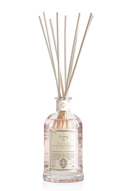 Logevy Firenze 1965 - US - Home Fragrances Peonia in Fiore 500ml + Sticks - The Look and Co