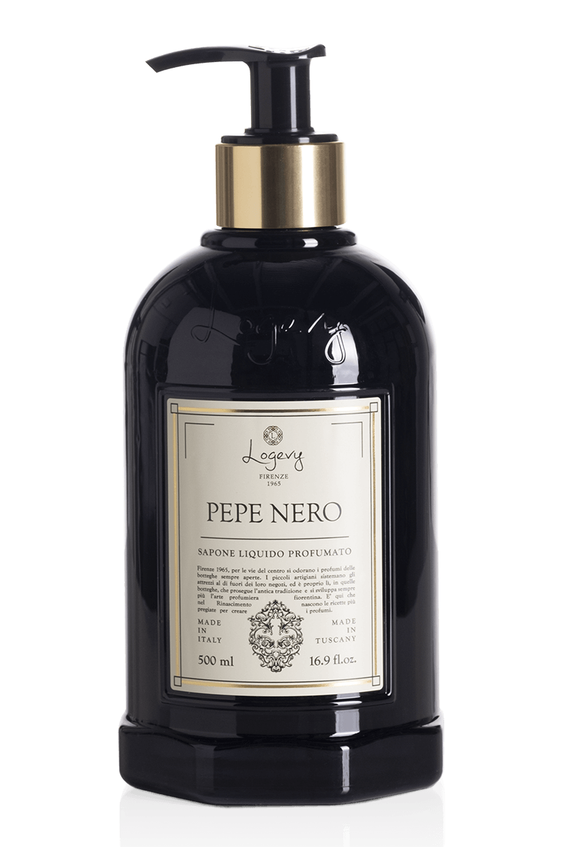 Logevy Firenze 1965 - US - Liquid Soap Pepe Nero 500Ml - The Look and Co