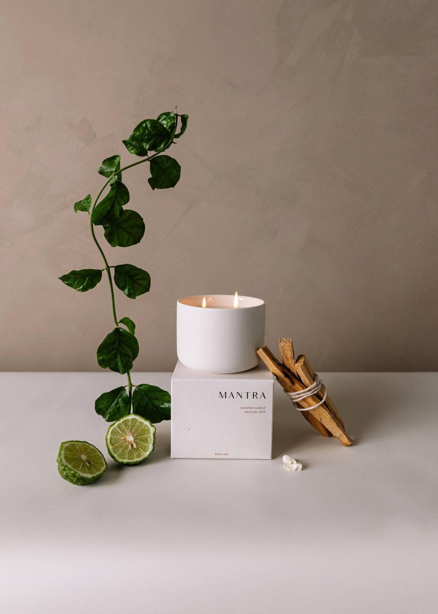 Mantra Wellness Candle - The Look and Co