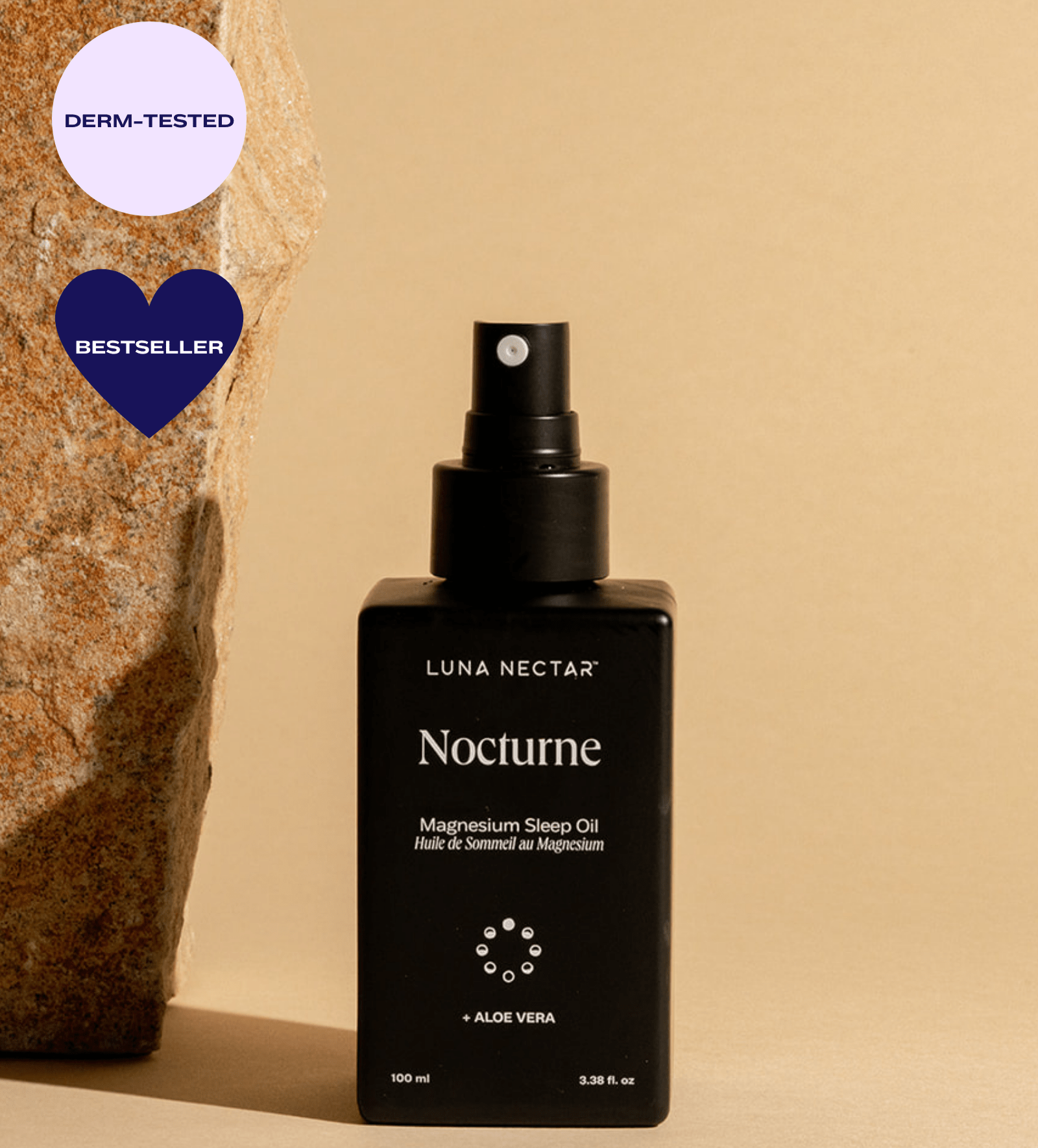 Nocturne Magnesium Sleep Oil - The Look and Co