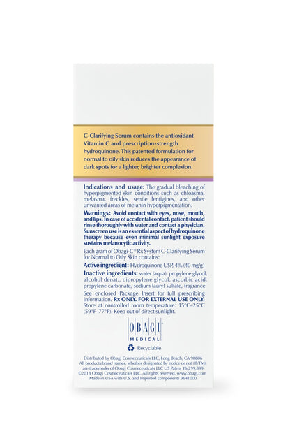 Obagi - C® Rx C - Clarifying Serum - The Look and Co