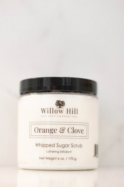 Orange and Clove Whipped Sugar Scrub - The Look and Co