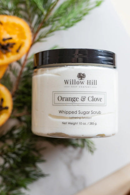 Orange and Clove Whipped Sugar Scrub - The Look and Co