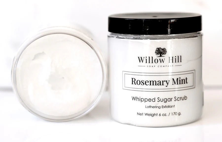 Rosemary Mint Whipped Sugar Scrub - The Look and Co