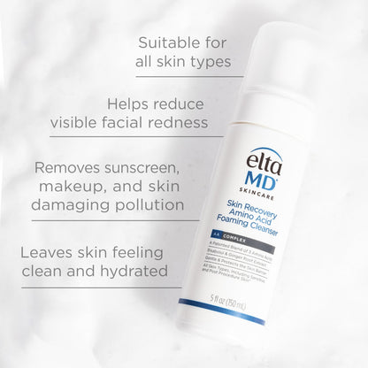 Skin Recovery Amino Acid Foaming Cleanser - The Look and Co