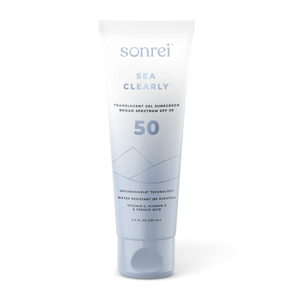 Sonrei Sea Clearly Translucent Gel Sunscreen SPF 50 - The Look and Co