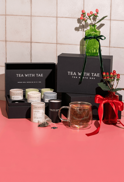 Tea with Tae - Calming Escapes - Tea Bento Box (6 - Pack) - Spa Collection - The Look and Co