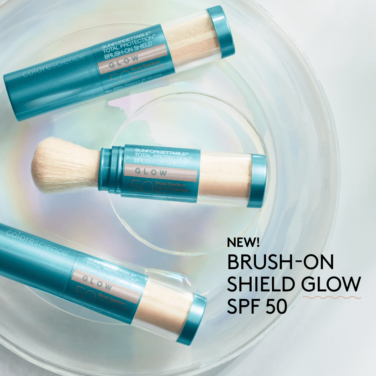 Total Protection® Brush - On Shield Glow SPF 50 - The Look and Co