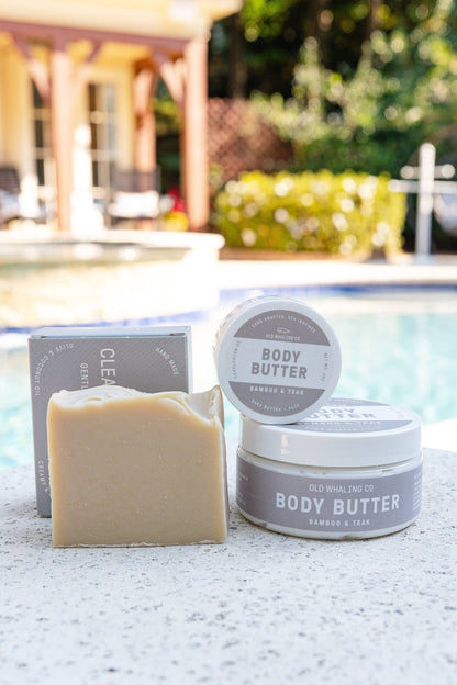 Travel Size Bamboo &amp; Teak Body Butter (2oz) - The Look and Co