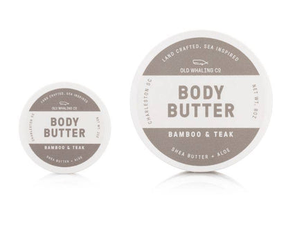 Travel Size Bamboo &amp; Teak Body Butter (2oz) - The Look and Co