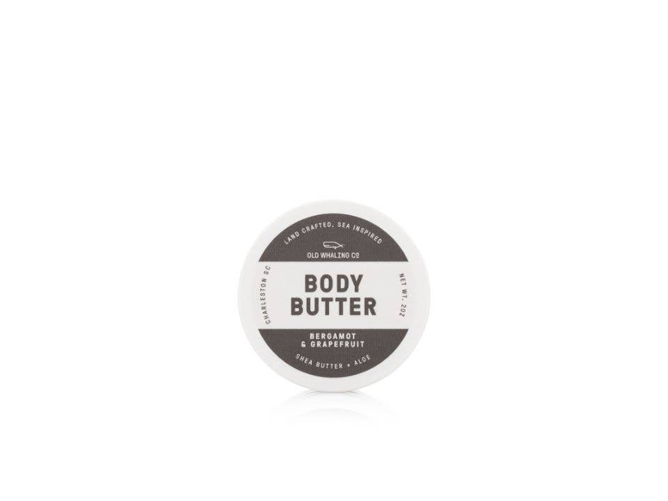 Travel Size Bergamot &amp; Grapefruit Body Butter (2oz) - The Look and Co