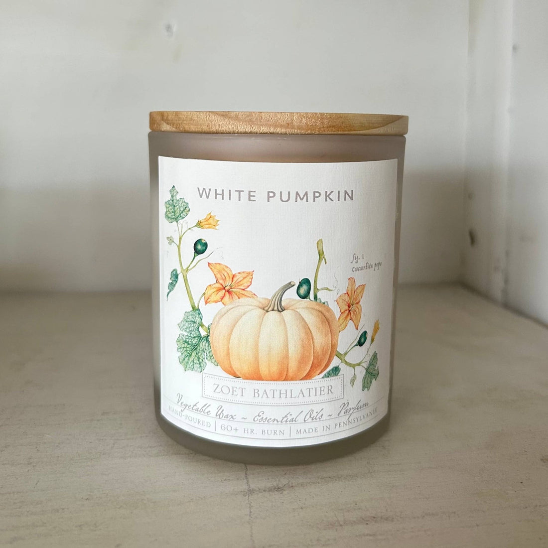 White Pumpkin / Botanical Candle Collection - The Look and Co