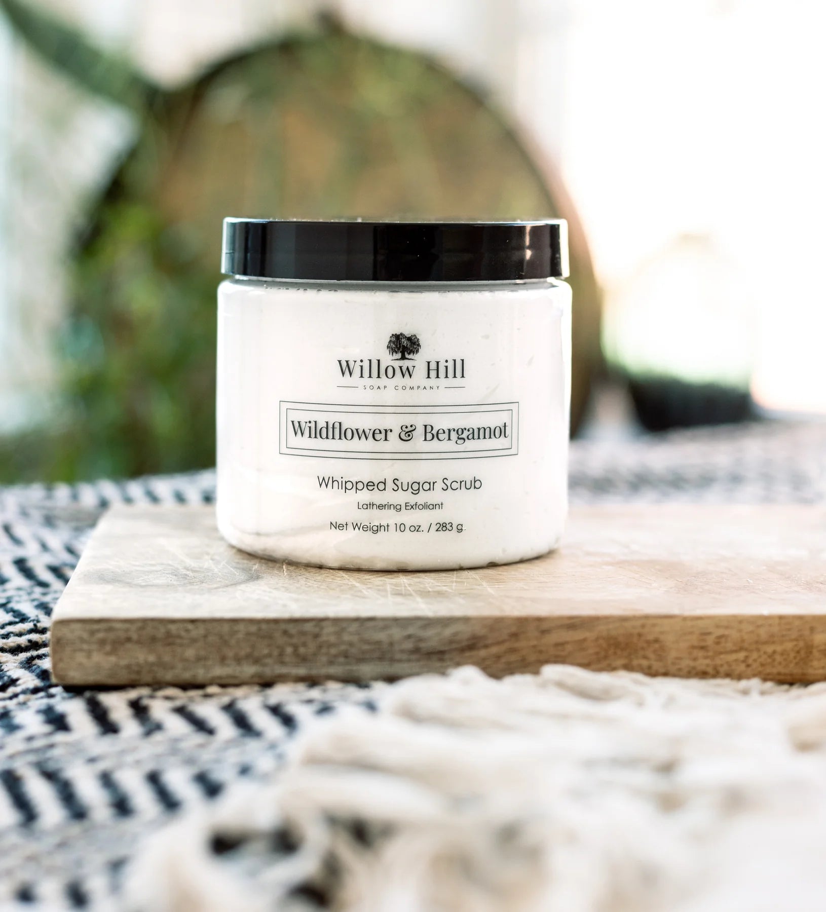 Wildflower &amp; Bergamot Whipped Sugar Scrub 10 oz - The Look and Co