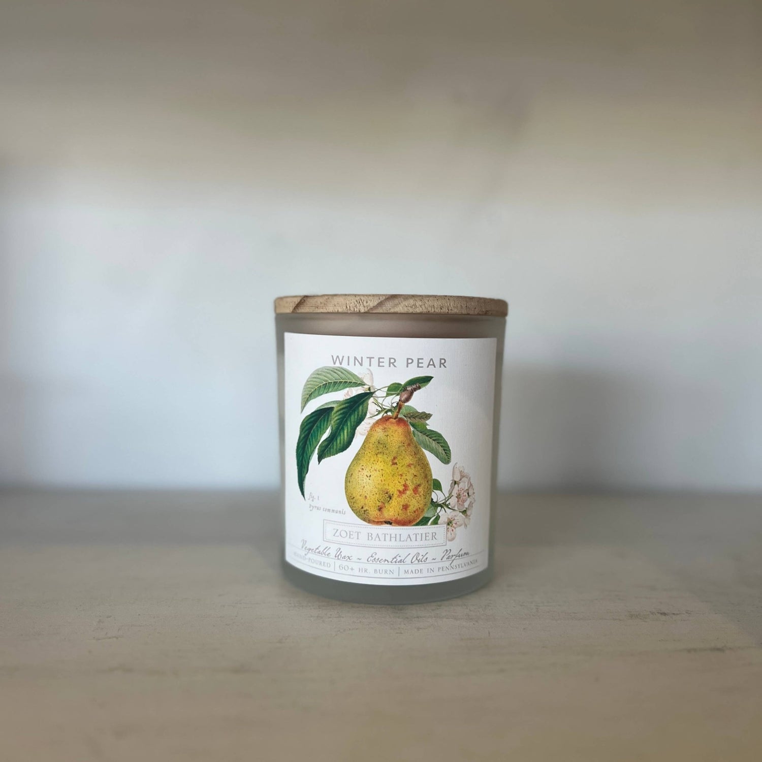 Winter Pear : Botanical Candle Collection - The Look and Co